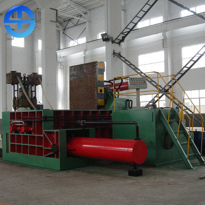 Máquina ambiental da prensa de empacotamento da sucata de metal da prensa da sucata de 80-95 toneladas/dia
