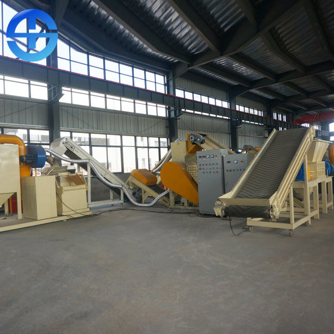 Máquina de descascamento de reciclagem de alumínio do separador do fio de cobre do equipamento da indústria 800-1000 Kg/H