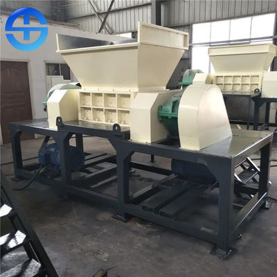 lâminas duplas da máquina 15ton/H 18 Ton/H 9crsi da retalhadora do eixo do poder 2*110kw