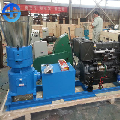 O plano elétrico diesel de 300mm morre máquina da pelota da grama 400kg/H