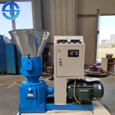 Máquina de madeira caseiro pequena da pelota 100kg/hr da pelota 3mm