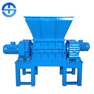 Da retalhadora dupla do eixo do elevado desempenho sistema de controlo Shredding forte do PLC da força