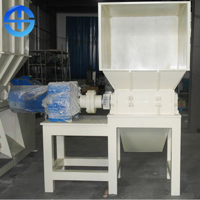 22 quilowatts Dual controle do PLC da máquina da retalhadora da sucata da retalhadora do eixo menos poeira