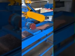 Pulse Dust Collect 0.1-25mm Wire Granulator Machine