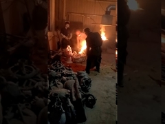 Forno de fusão de alumínio, cobre e ouro